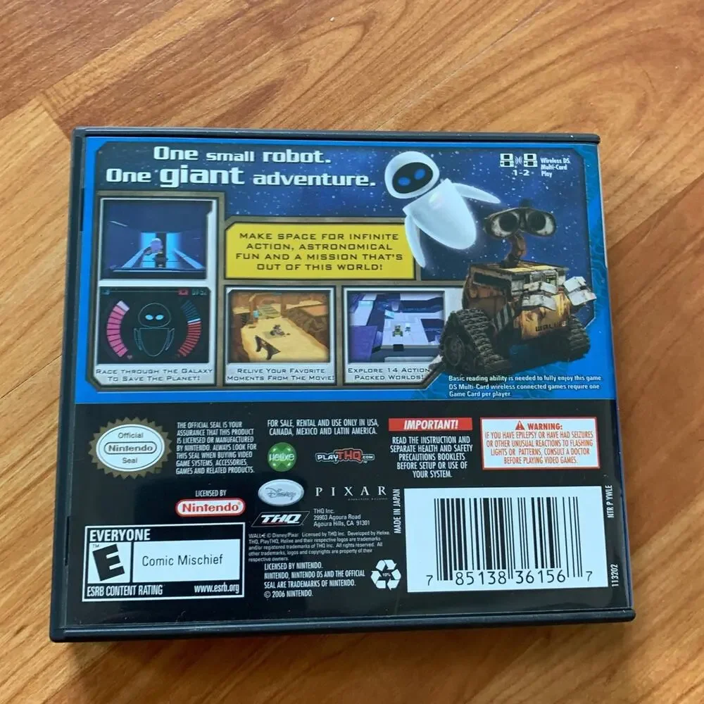 Disney  Walle..E Nintendo‎ Ds Game